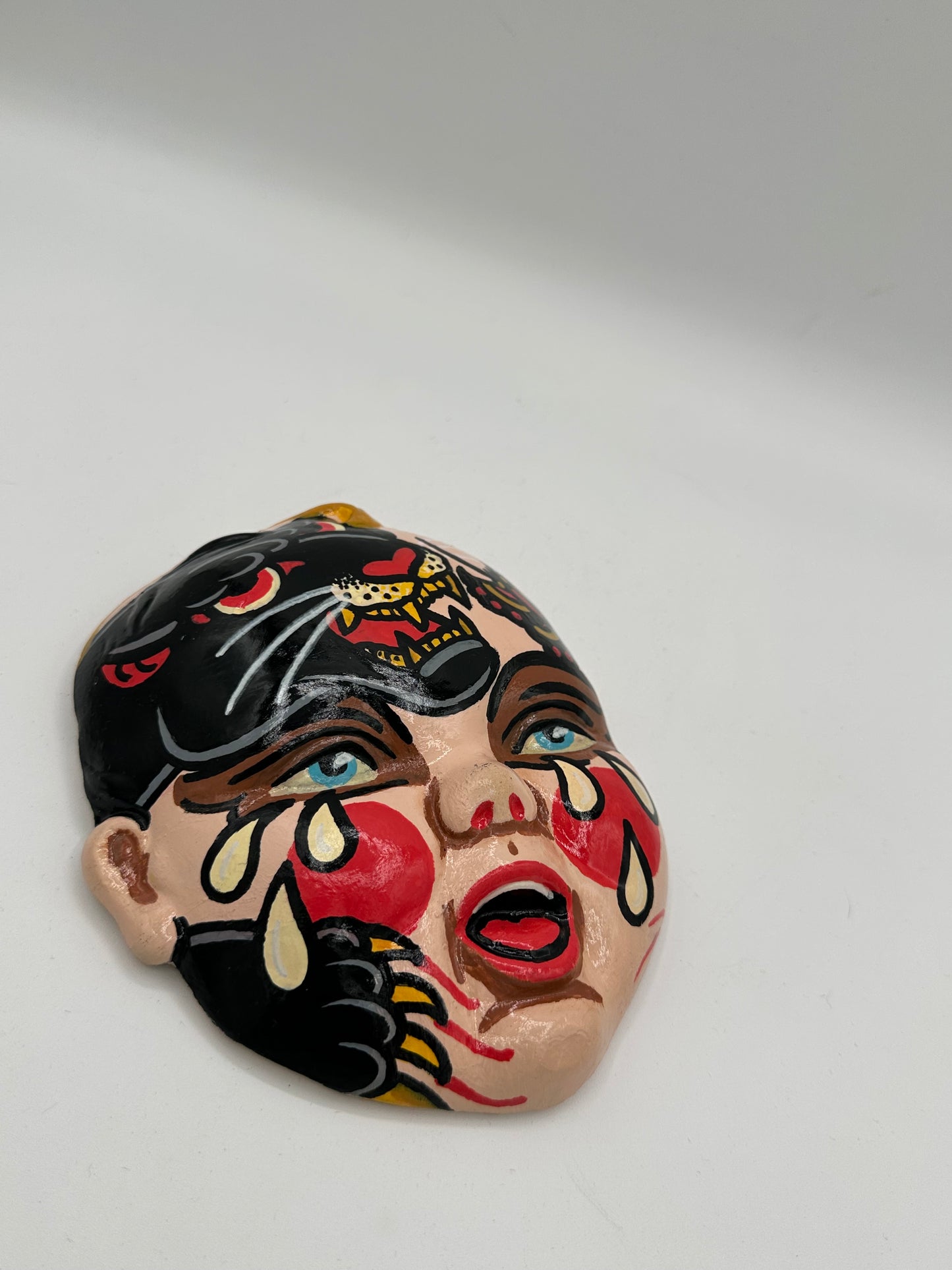 Cry Baby Panther Wall Hanger