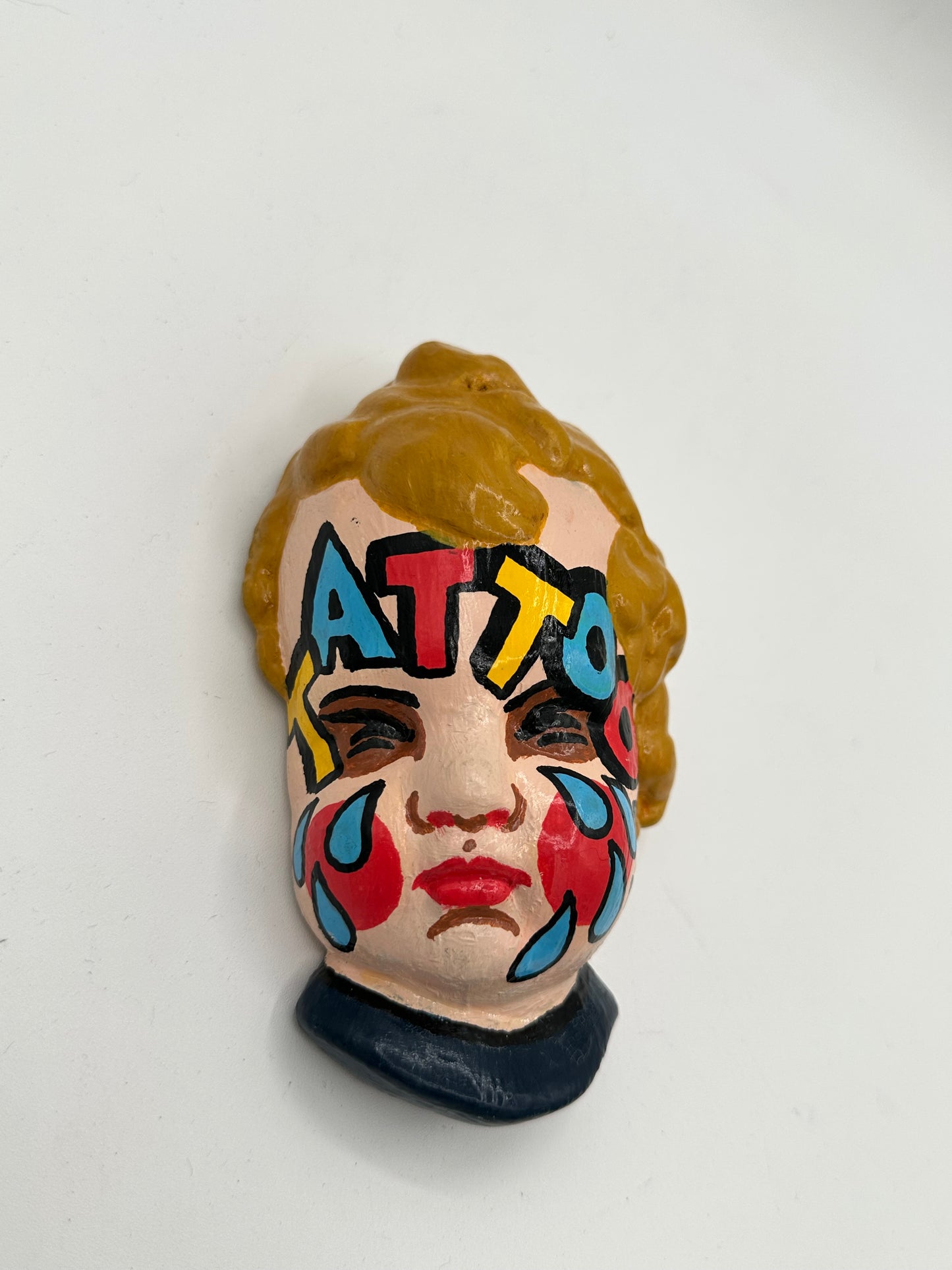 Tattoo Cry Baby Wall Hanger