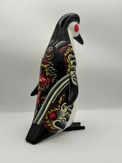 Penguin with Kintarō back