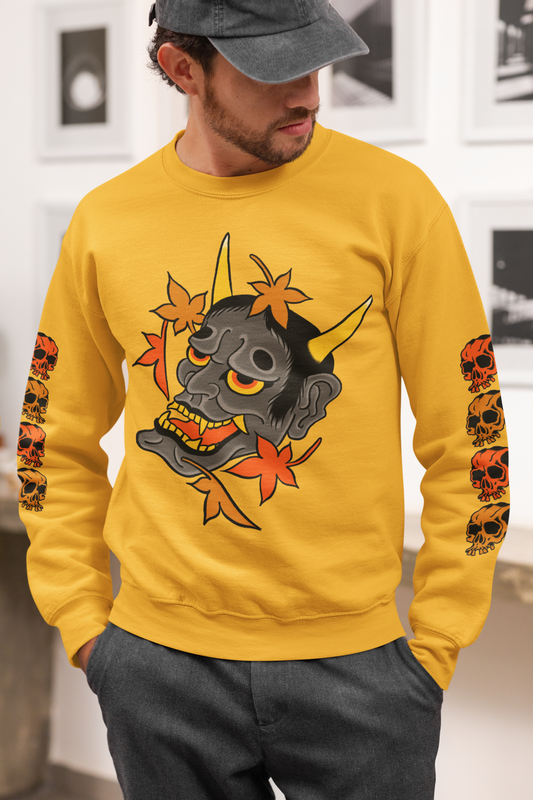 Hannya Mask Crewneck