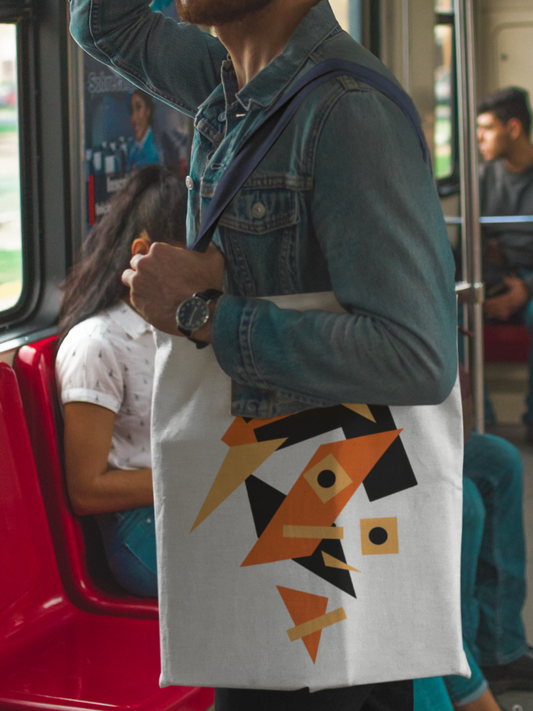 Abstract Hannya Tote Bag