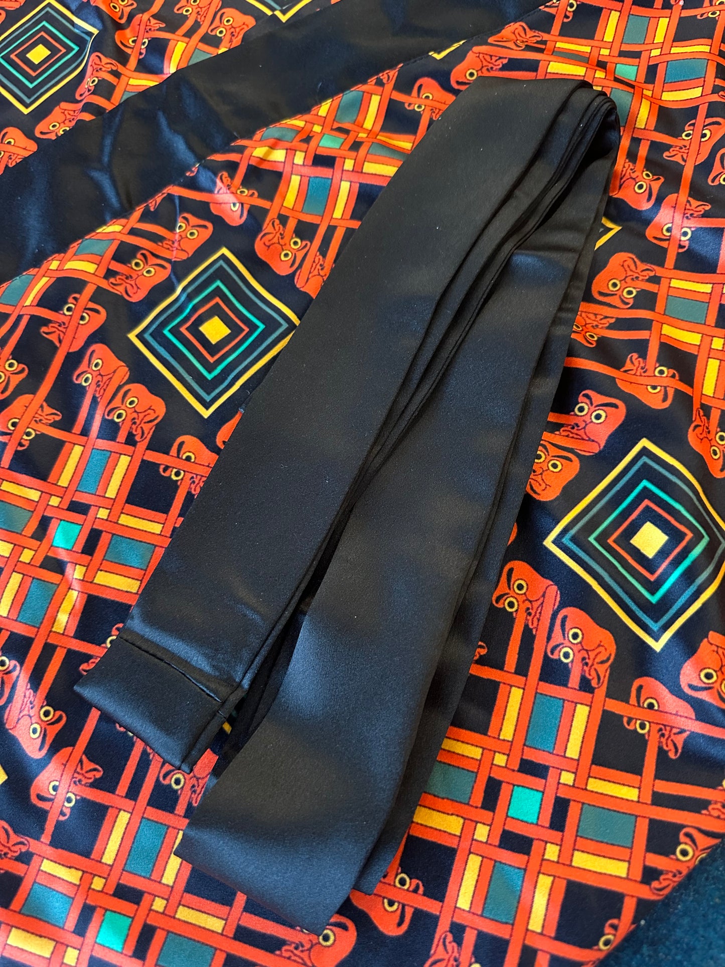 Tengu Pattern  Kimono