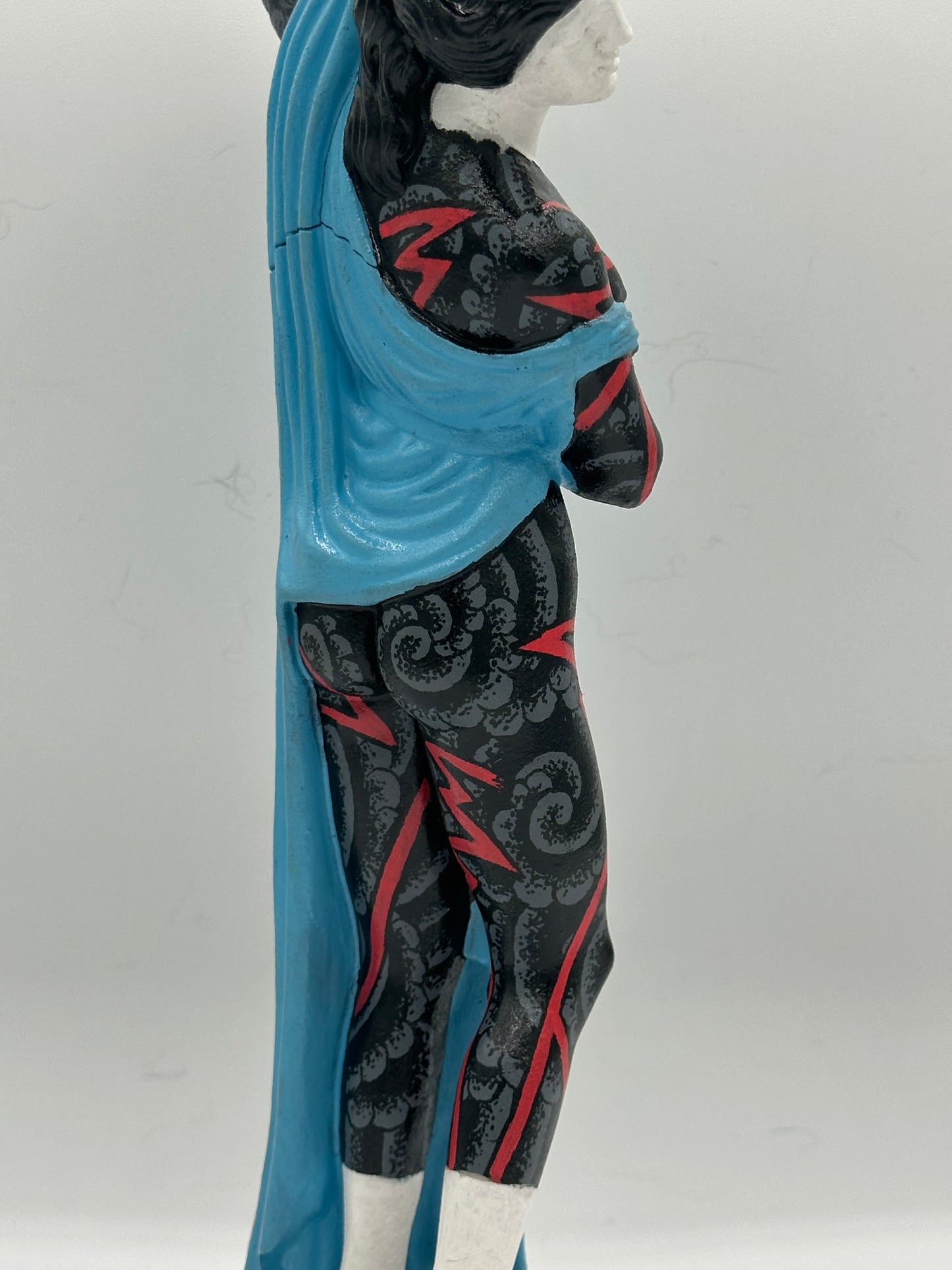 Vintage Hand Painted Stone Figure