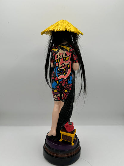 Hand Painted Vintage Figure