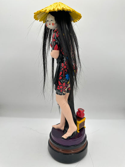 Hand Painted Vintage Figure