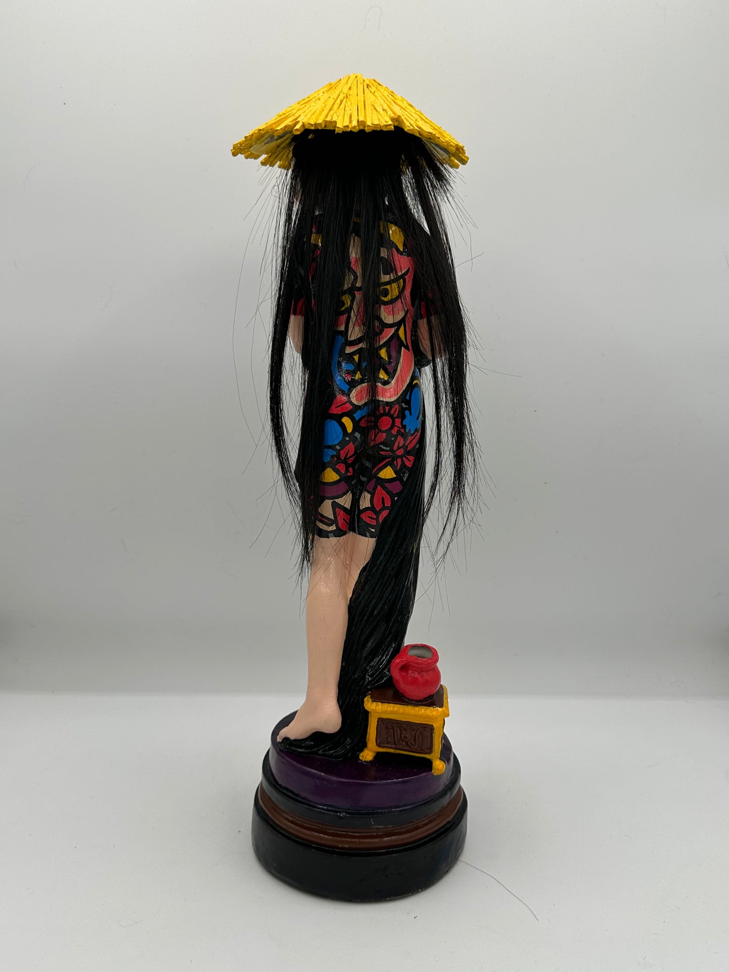 Hand Painted Vintage Figure