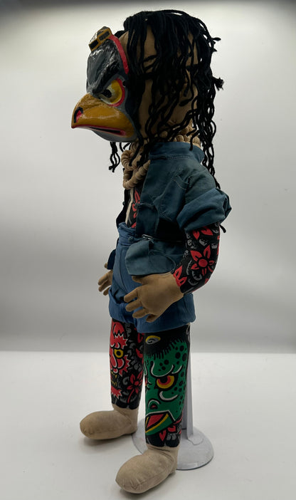 Hand Painted 1950’s Doll