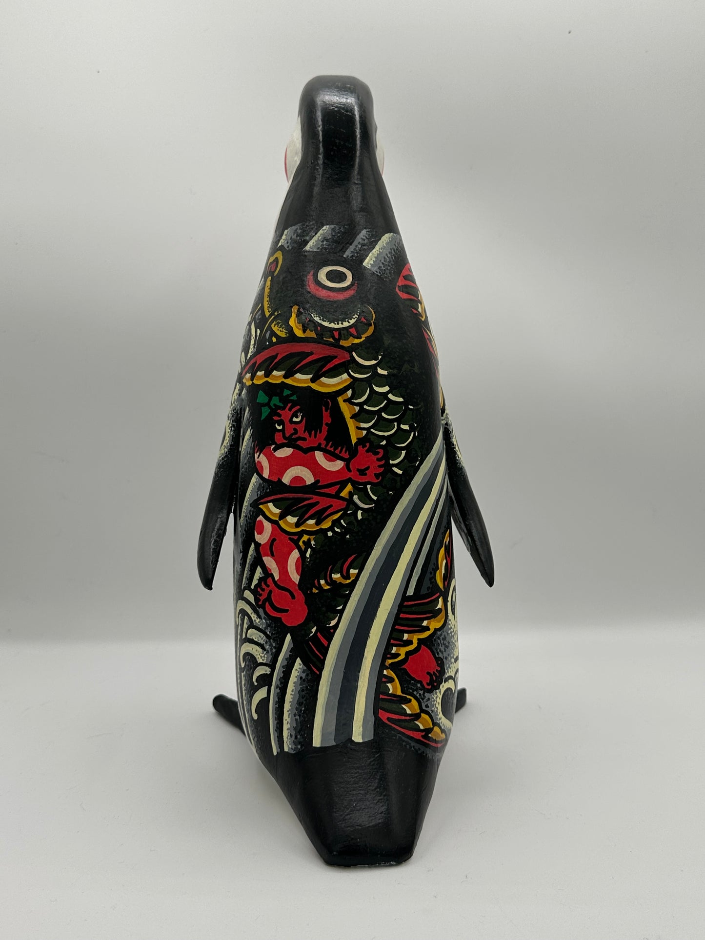 Penguin with Kintarō back