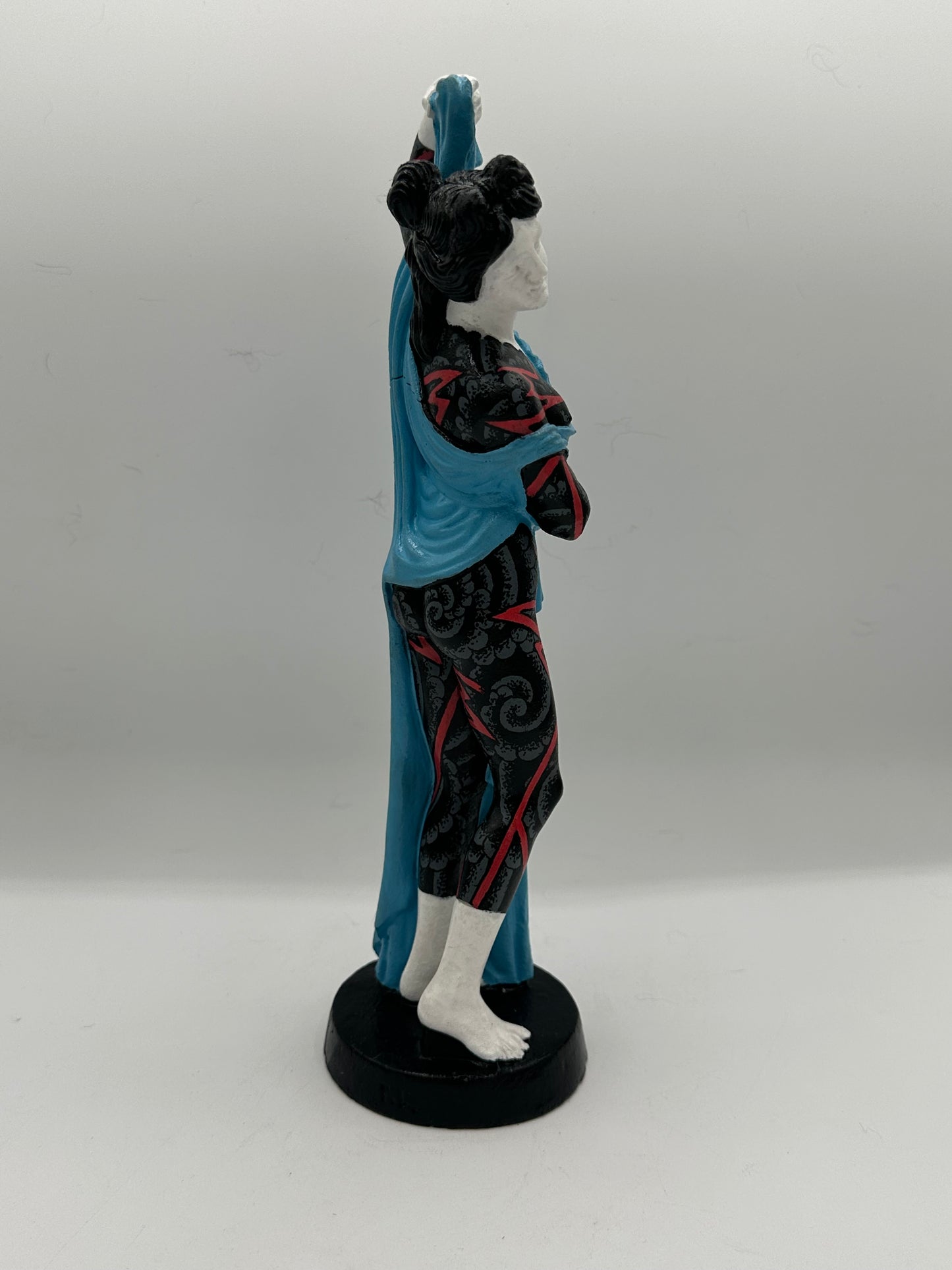 Vintage Hand Painted Stone Figure