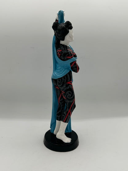 Vintage Hand Painted Stone Figure