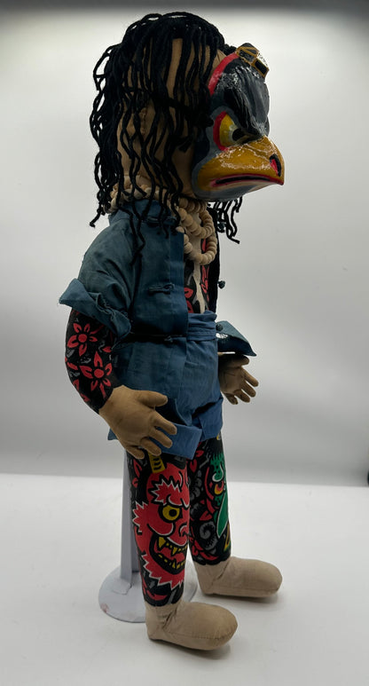 Hand Painted 1950’s Doll