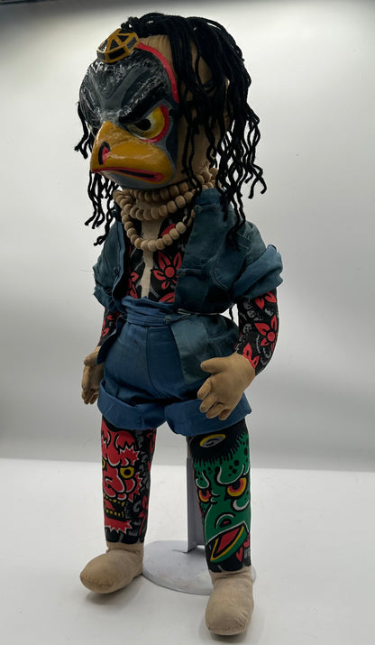 Hand Painted 1950’s Doll