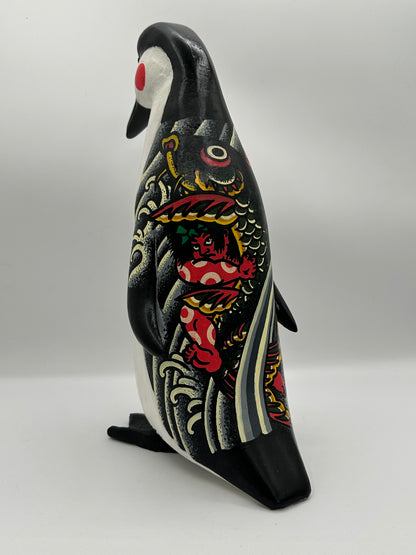 Penguin with Kintarō back