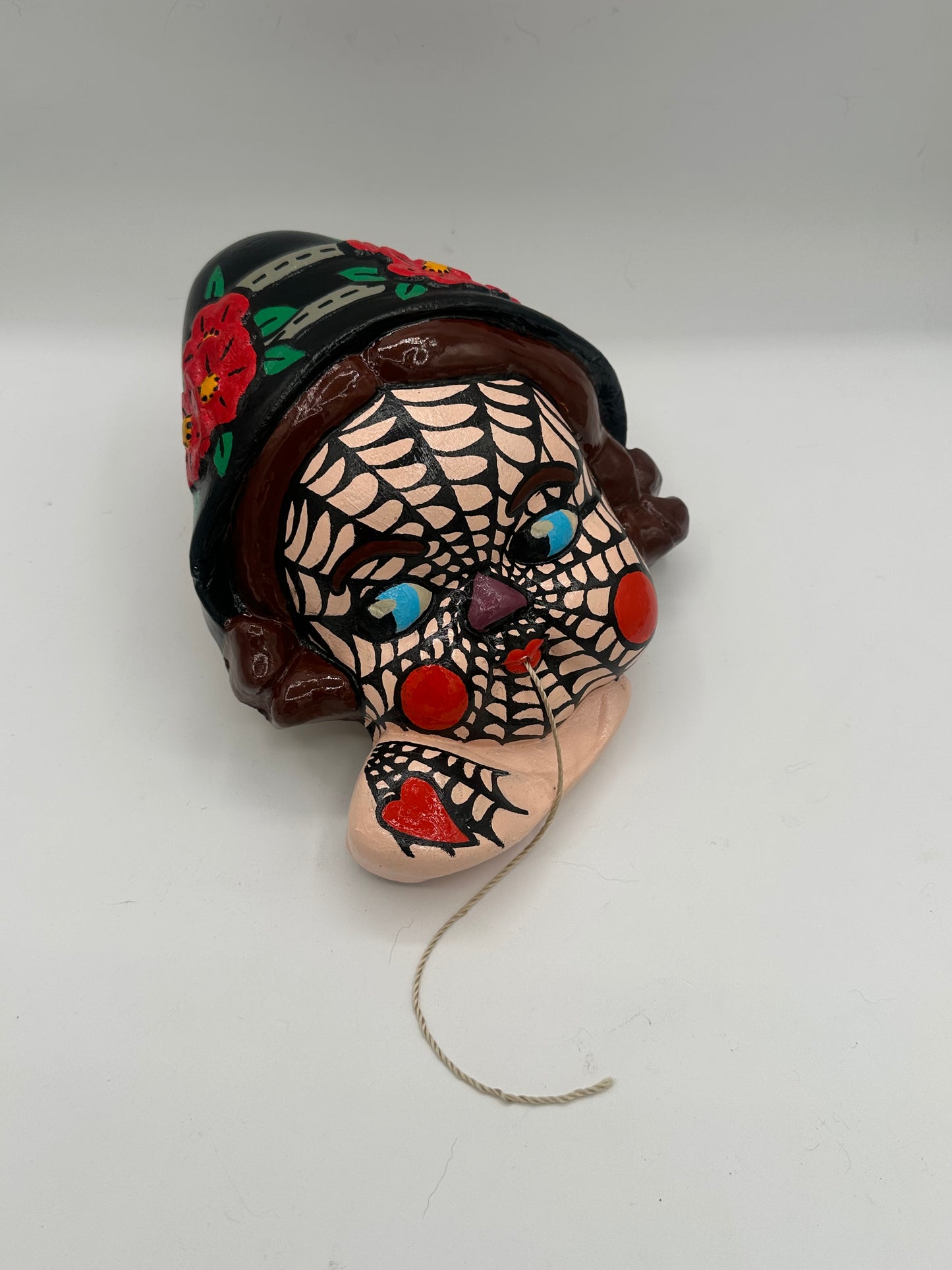 Hand Painted String Holder