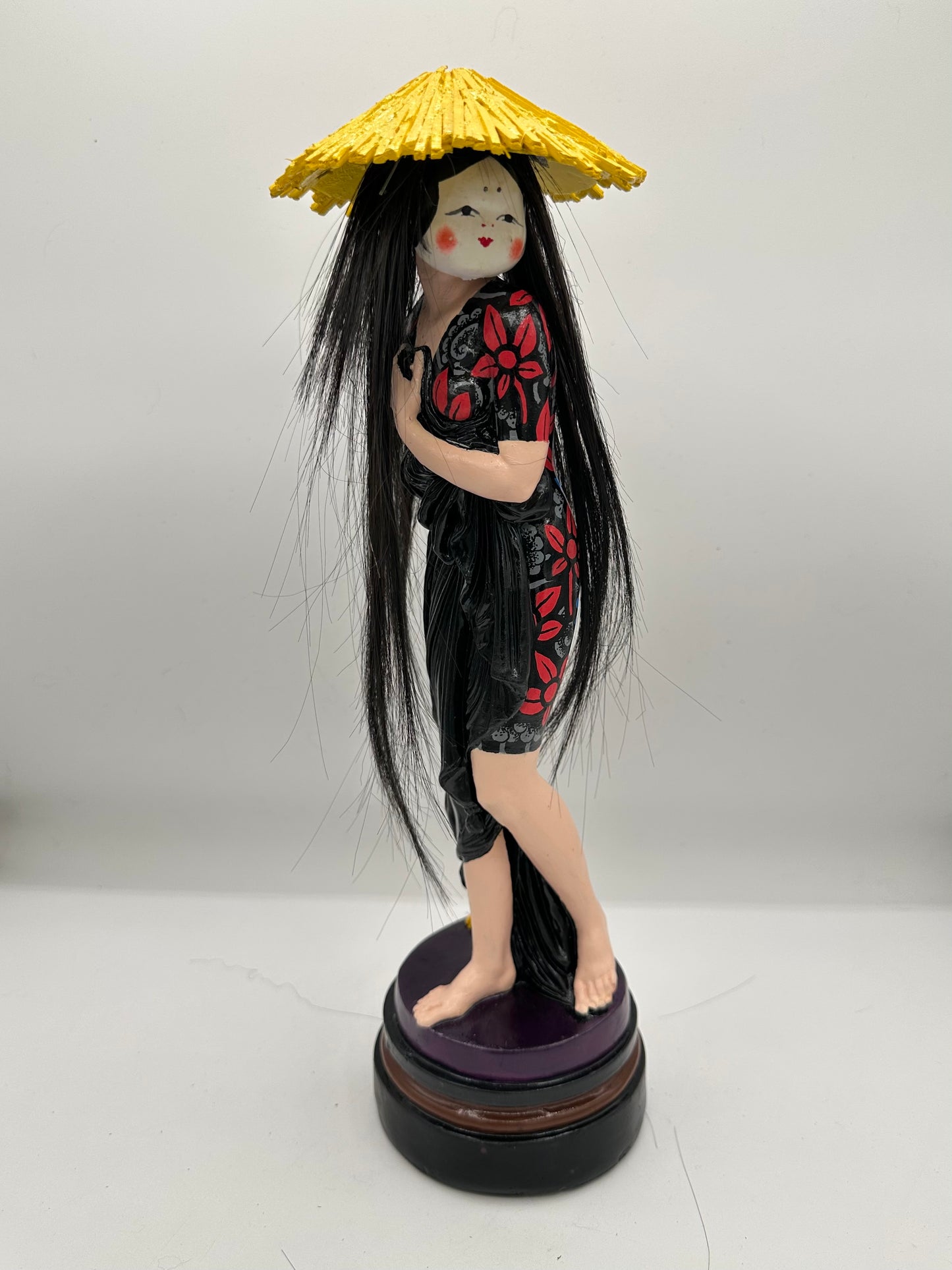 Hand Painted Vintage Figure