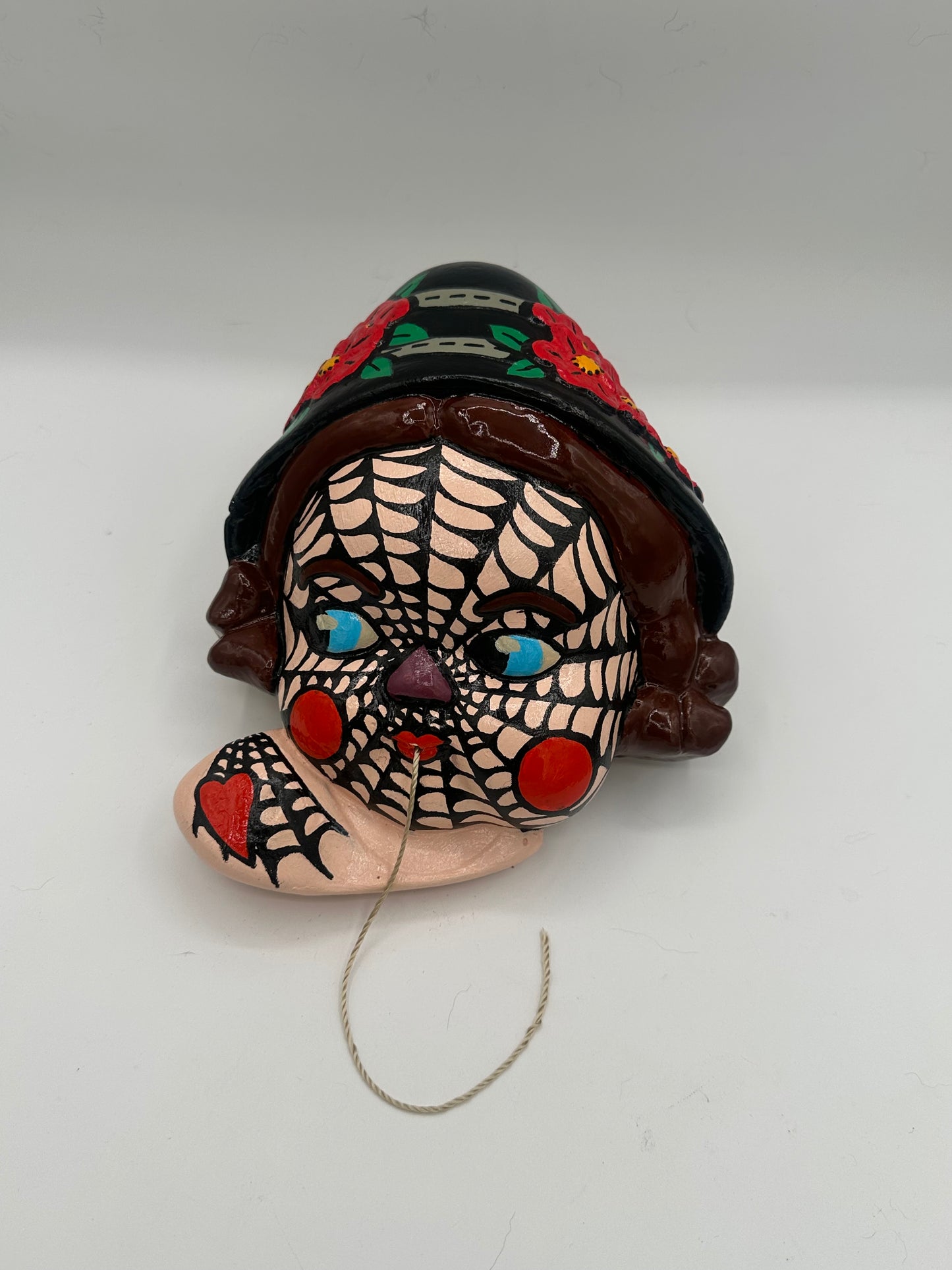 Hand Painted String Holder