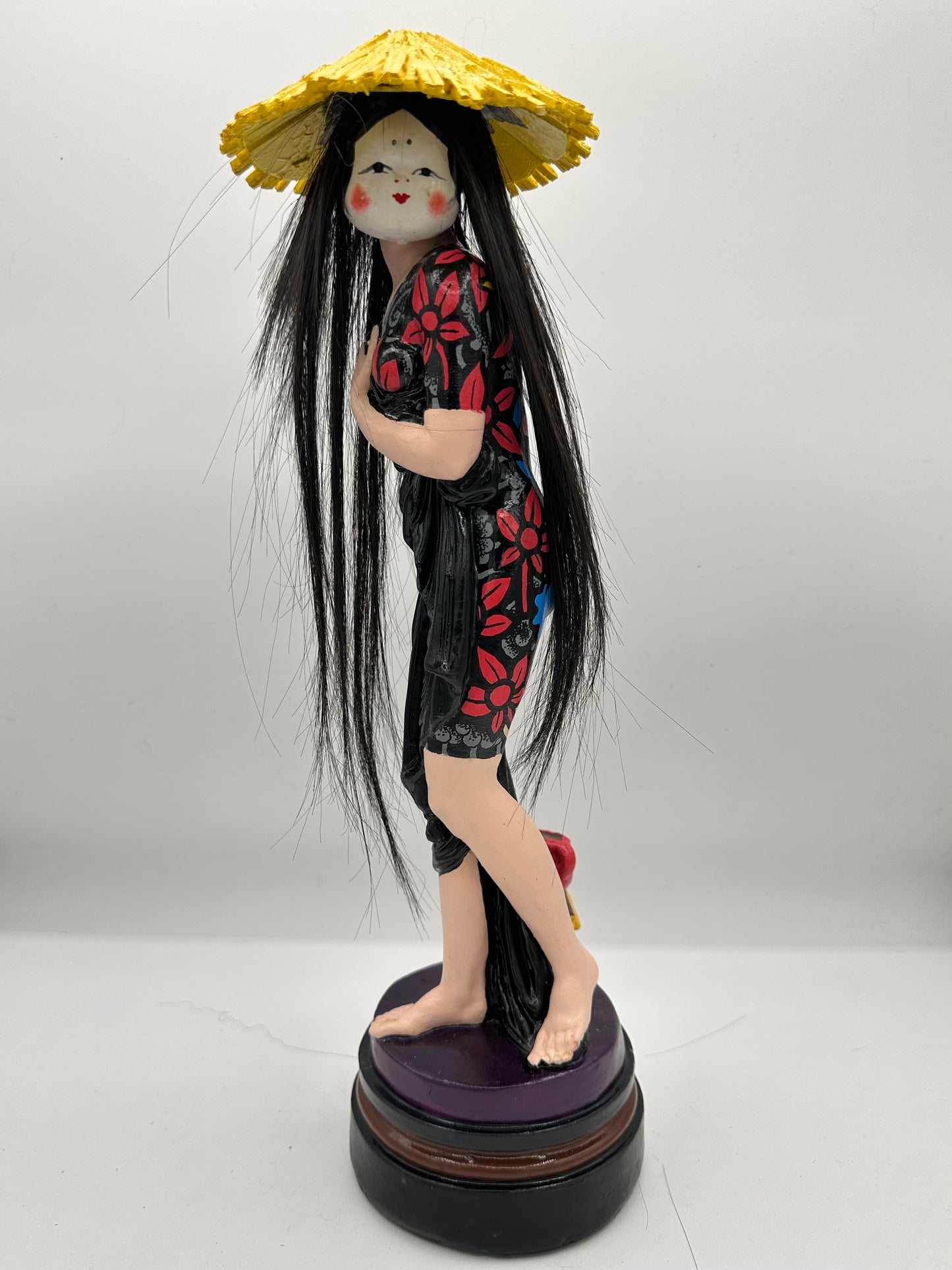 Hand Painted Vintage Figure