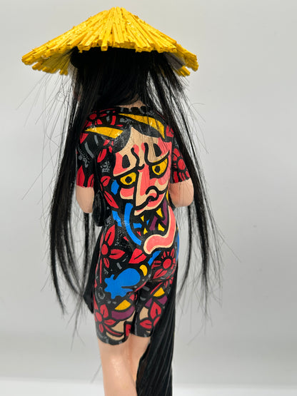 Hand Painted Vintage Figure