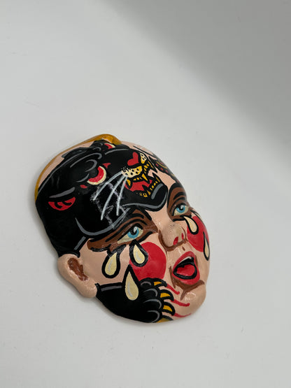 Cry Baby Panther Wall Hanger