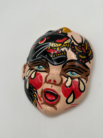 Cry Baby Panther Wall Hanger