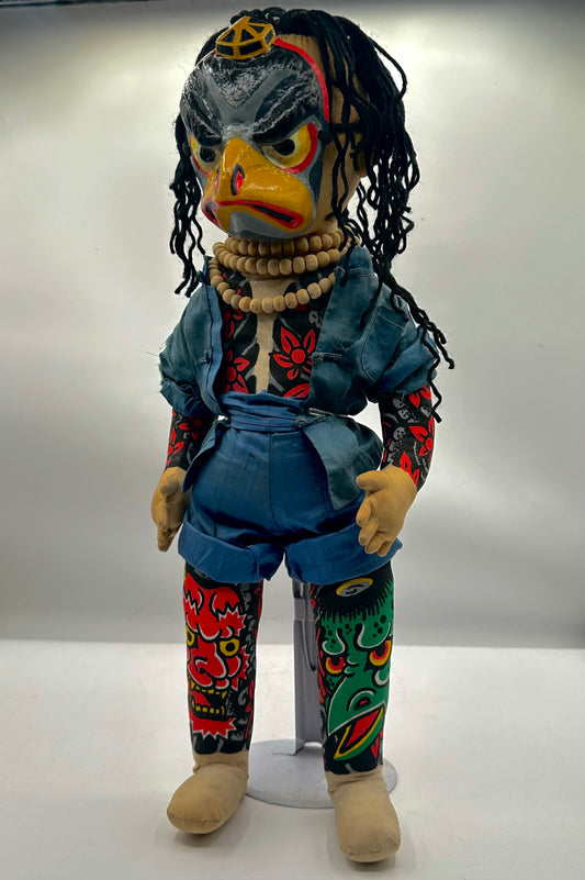 Hand Painted 1950’s Doll