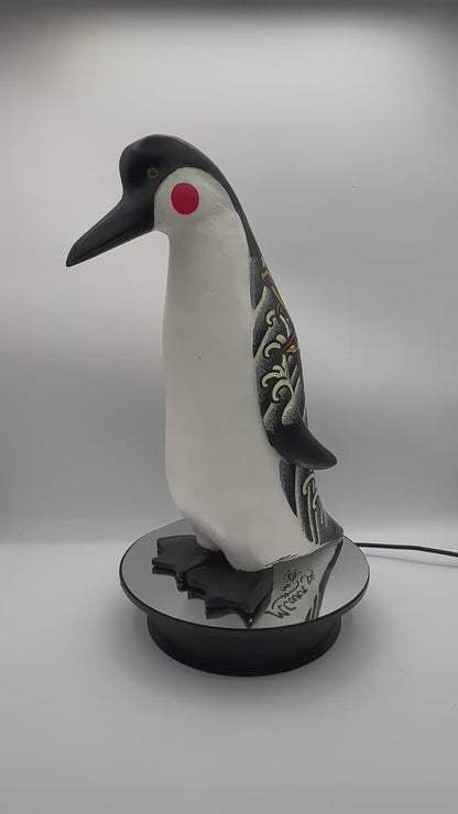 Penguin with Kintarō back