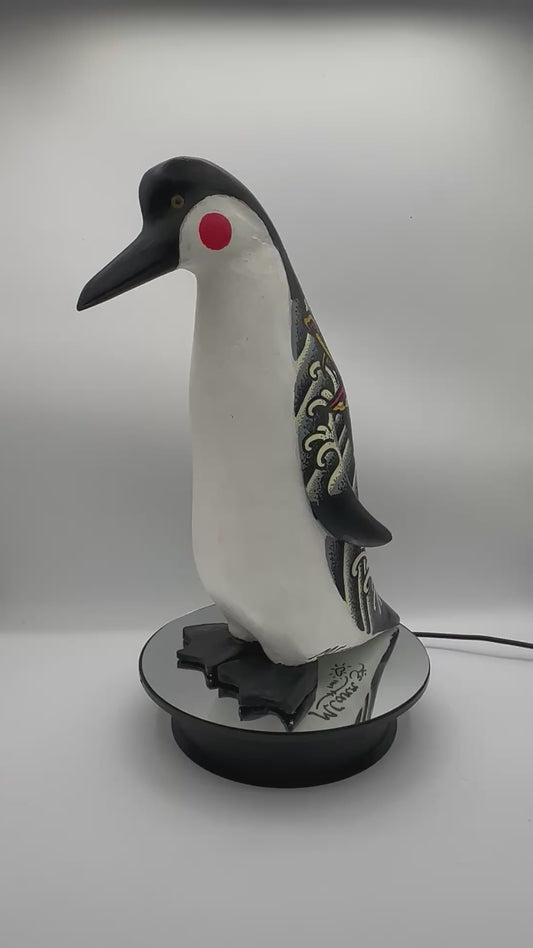 Penguin with Kintarō back